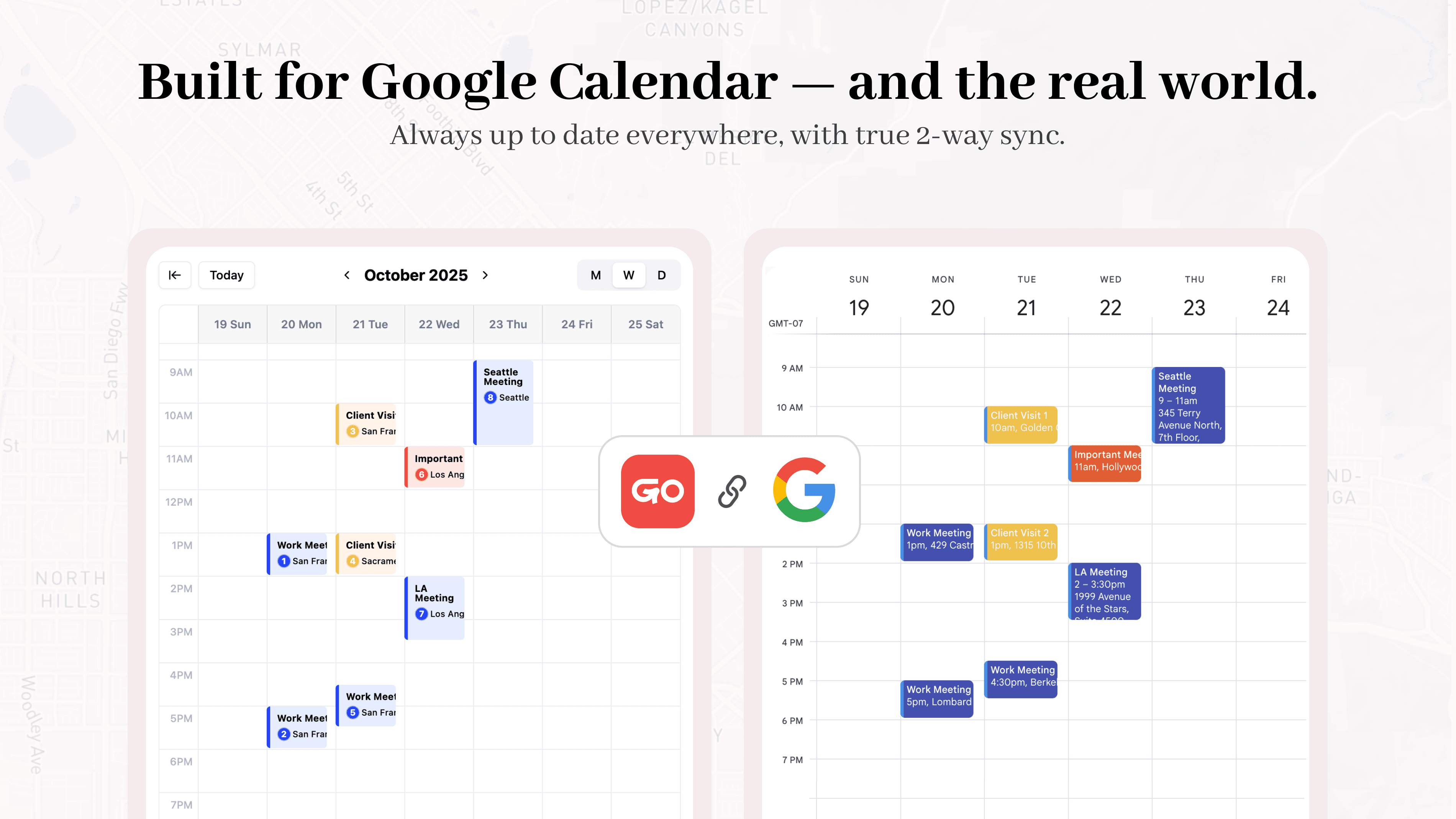 GoPilot - Google Calendar Integration